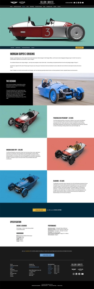 Allon white screenshot car