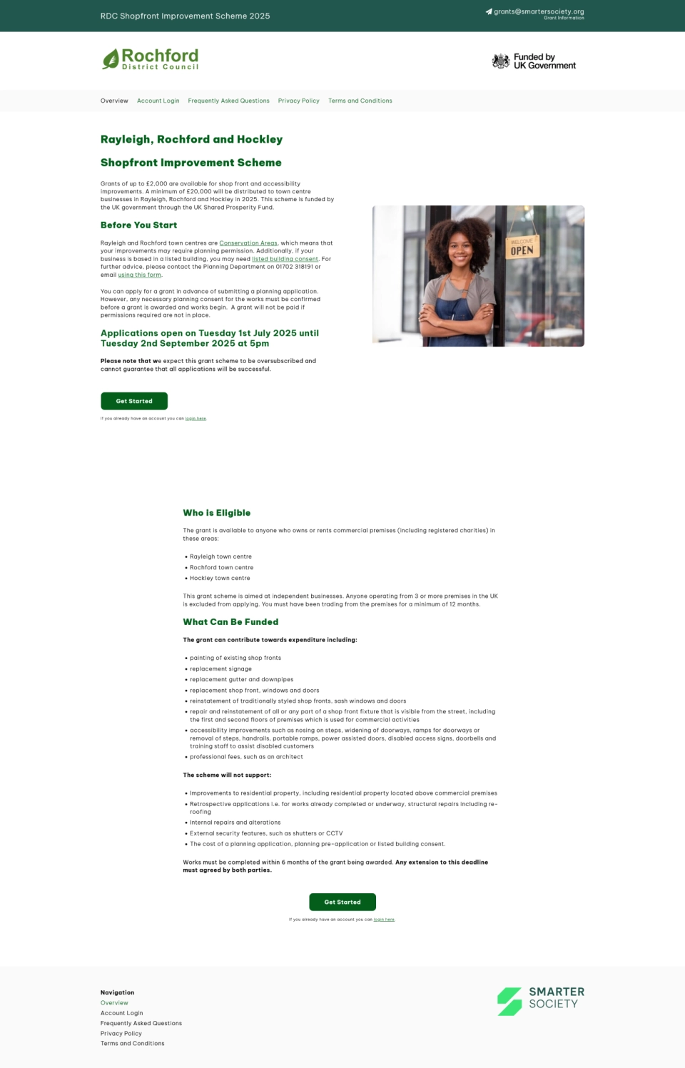 Smarter Grants Screenshot 3